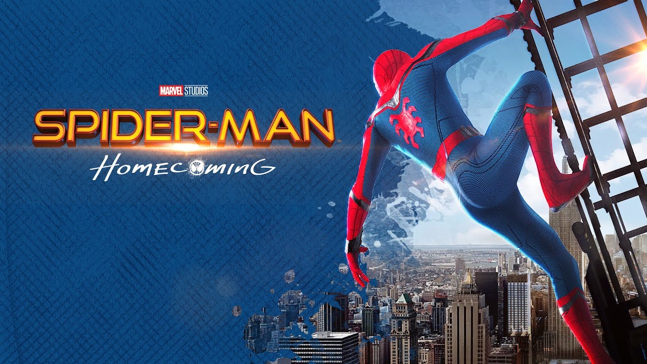 Spiderman Homeing Photoshop Wallpaper