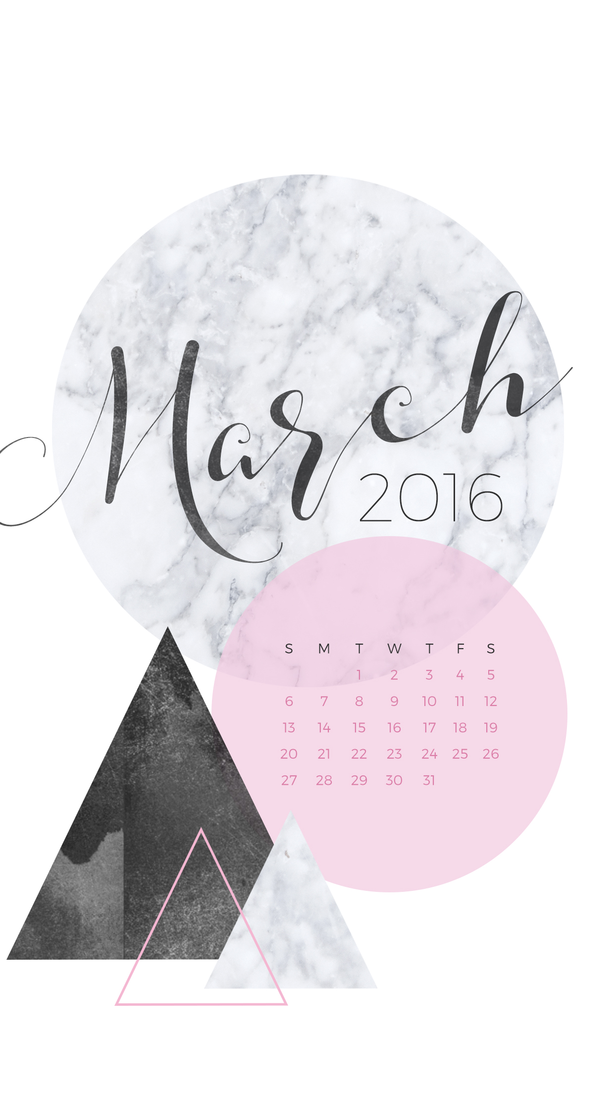 March Desktop Calendar Wallpaper Paper Leaf