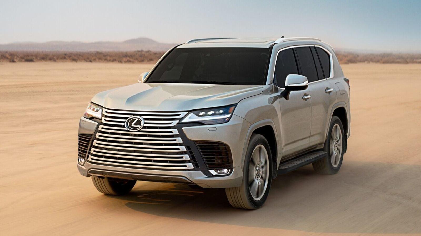 Lexus Lx Debuts As An Off Road Ready Luxury Version Of Toyota
