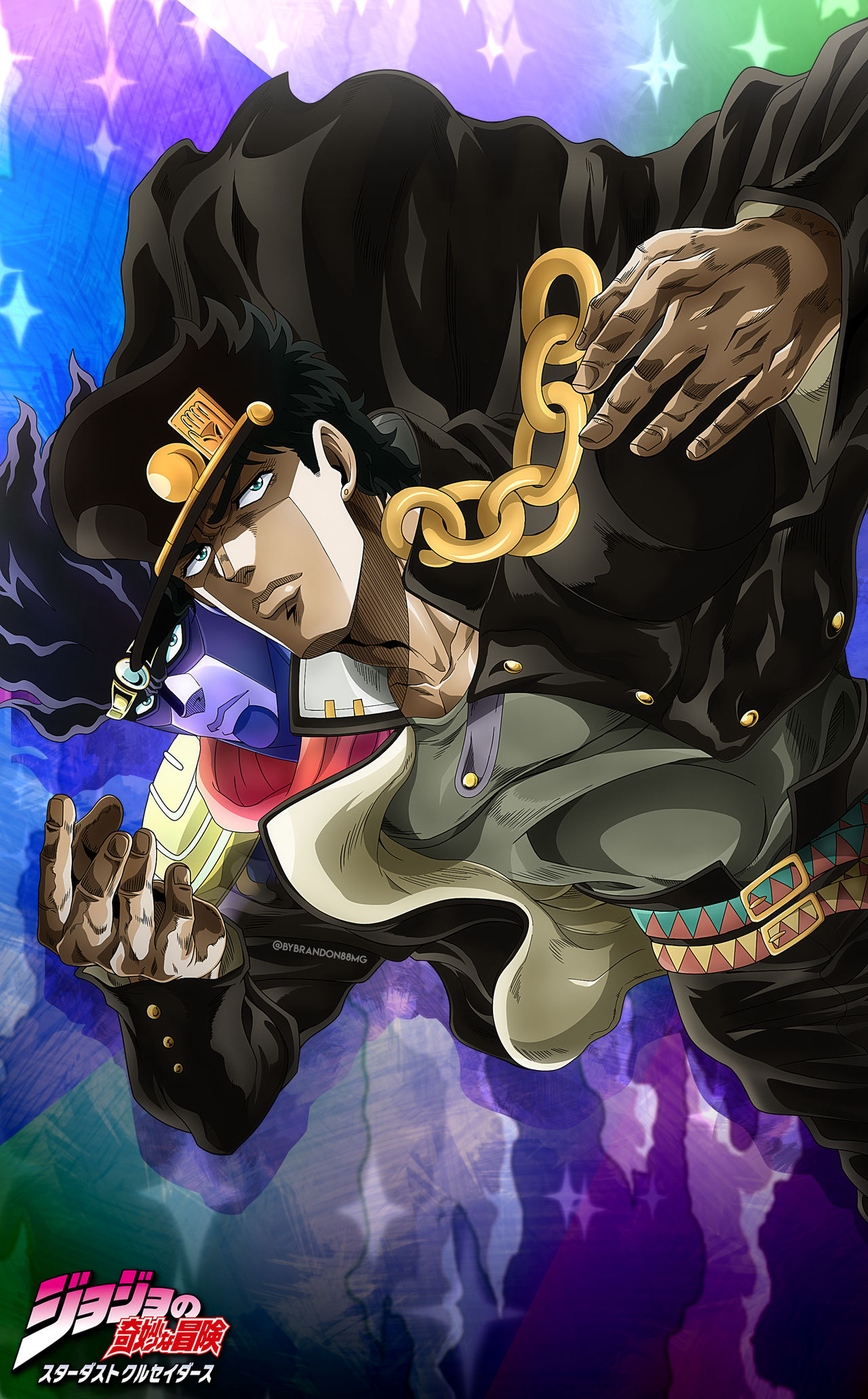 Wallpaper ID 537642  Anime Jotaro Kujo 1080P Star Platinum Jojos  Bizarre Adventure Jojos Bizarre Adventure free download