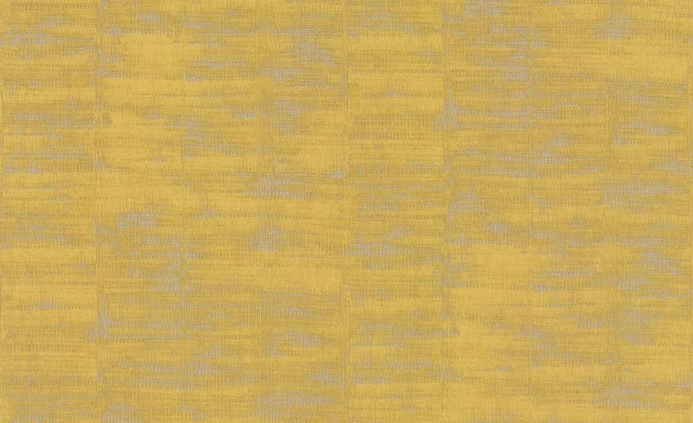 Soft Weave By Casadeco Mustard Wallpaper