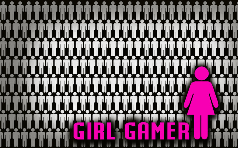 Girl Gamer Wallpaper by HardcoreGRLgamerz on deviantART 800x500