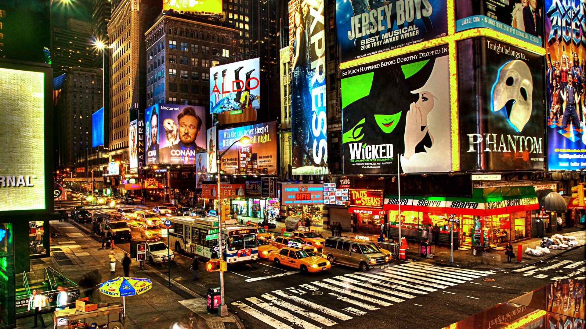 New York City Street HD Wallpaper