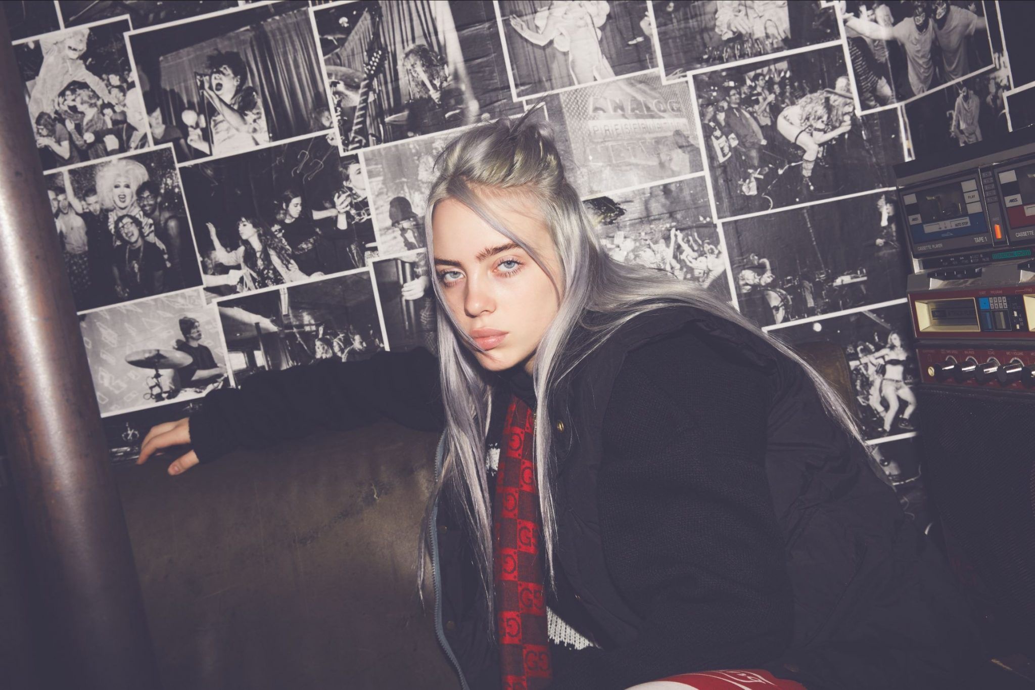Face Music Billie Eilish 4k Ultra HD Wallpaper