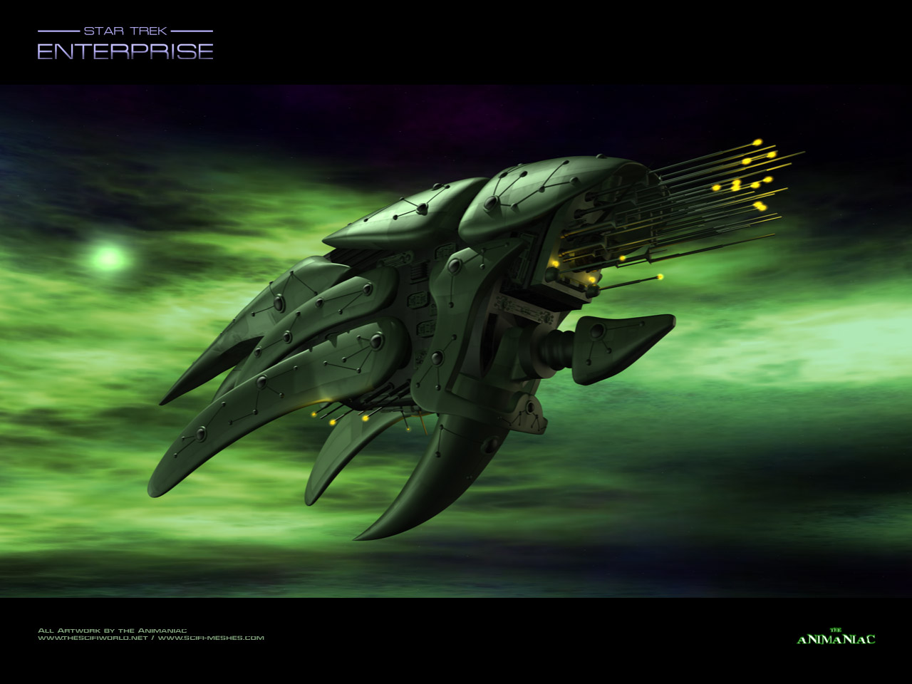 Romulan Warbird Original main body of the warbird