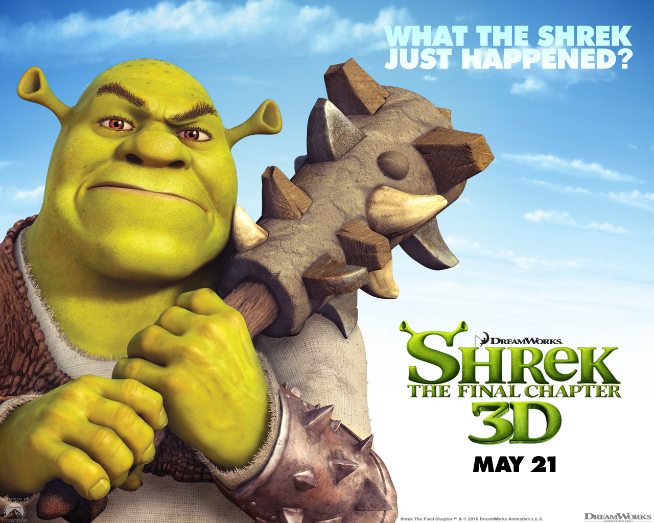 All In One Rhymes And Cartoons Shrek Wallpaper I