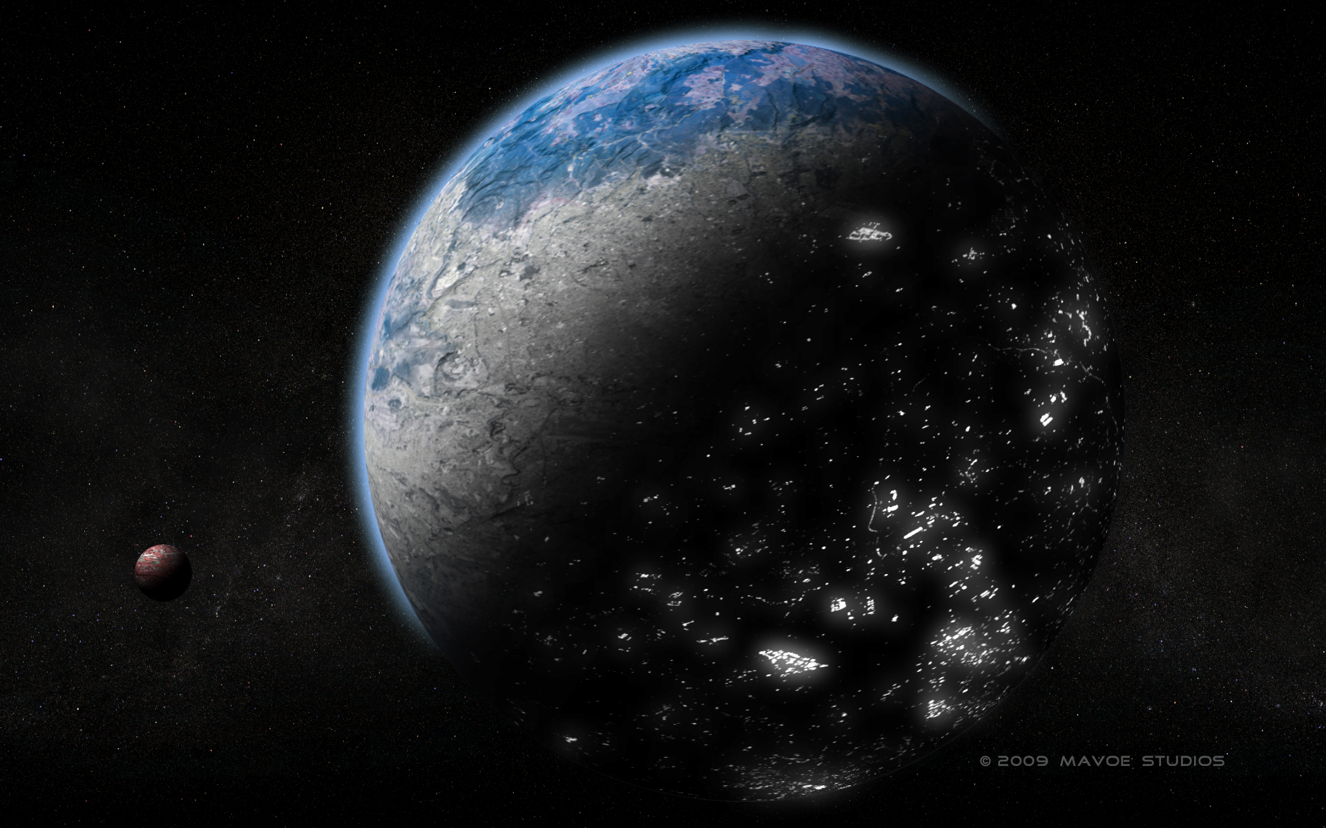 Alien Planet Desktop Pc And Mac Wallpaper