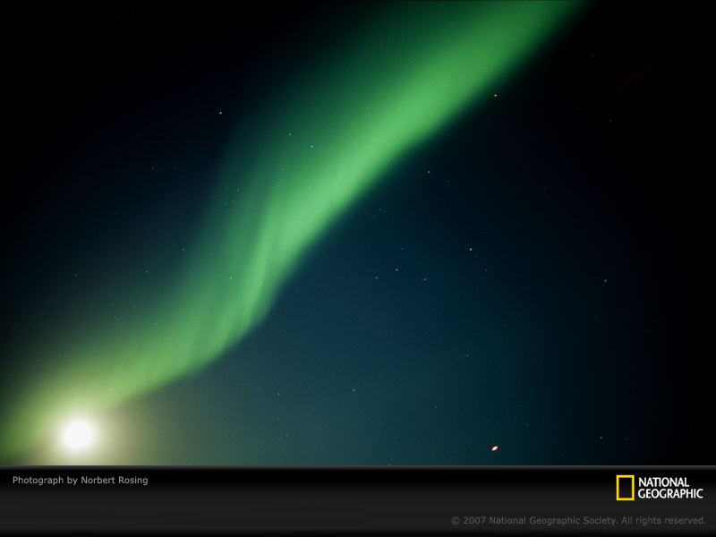 Northern Lights Picture Manitoba Desktop Wallpaper