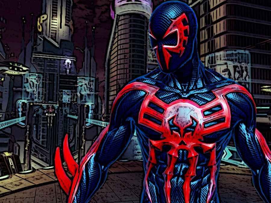 2099 Spider Man by O85CUR3D on