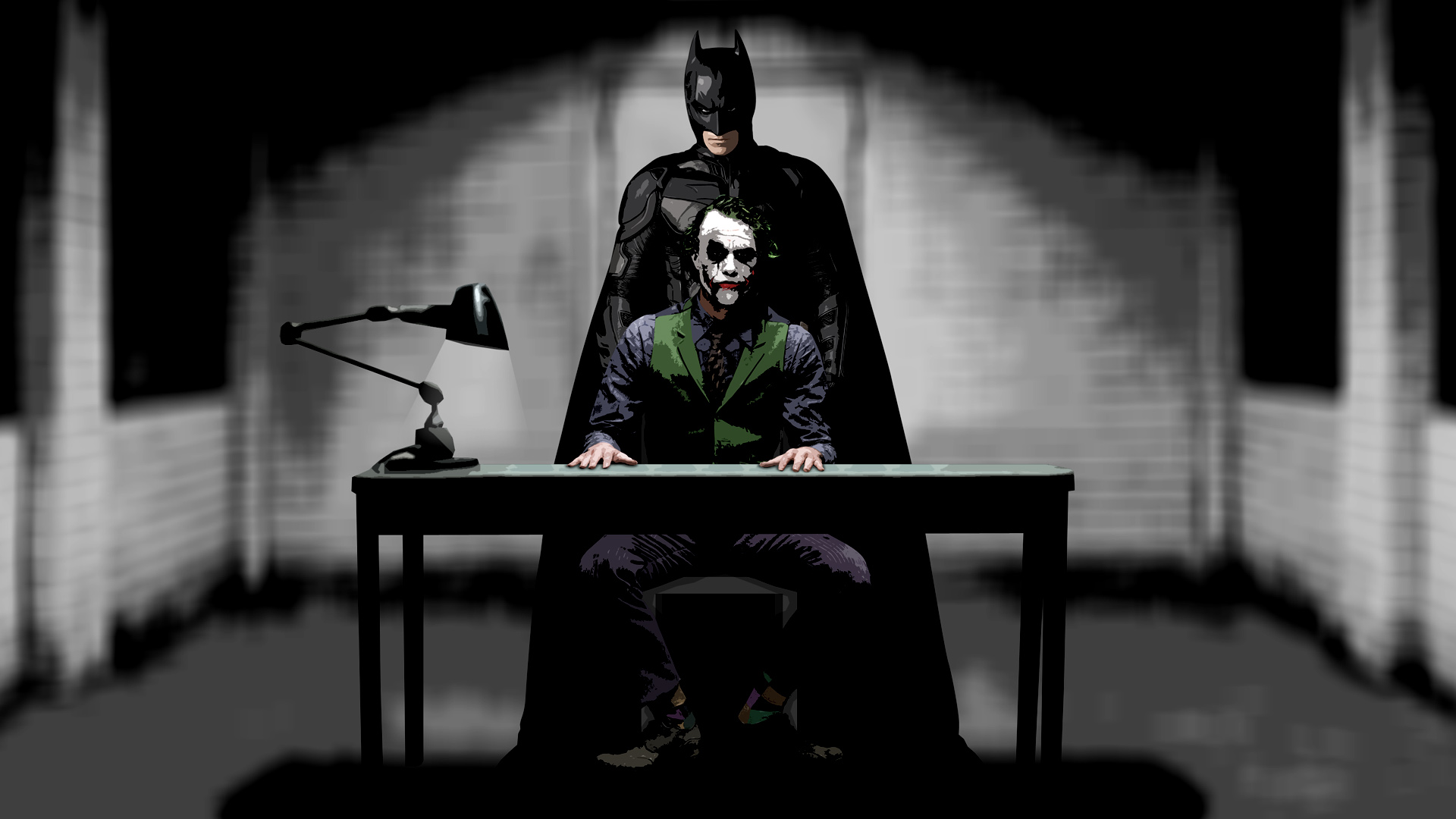 Batman The Joker Full HD Desktop Wallpaper 1080p
