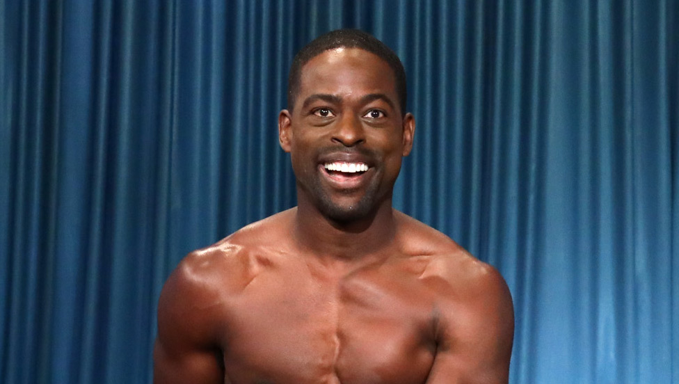 Sterling K Brown Goes Shirtless For His First Ellen