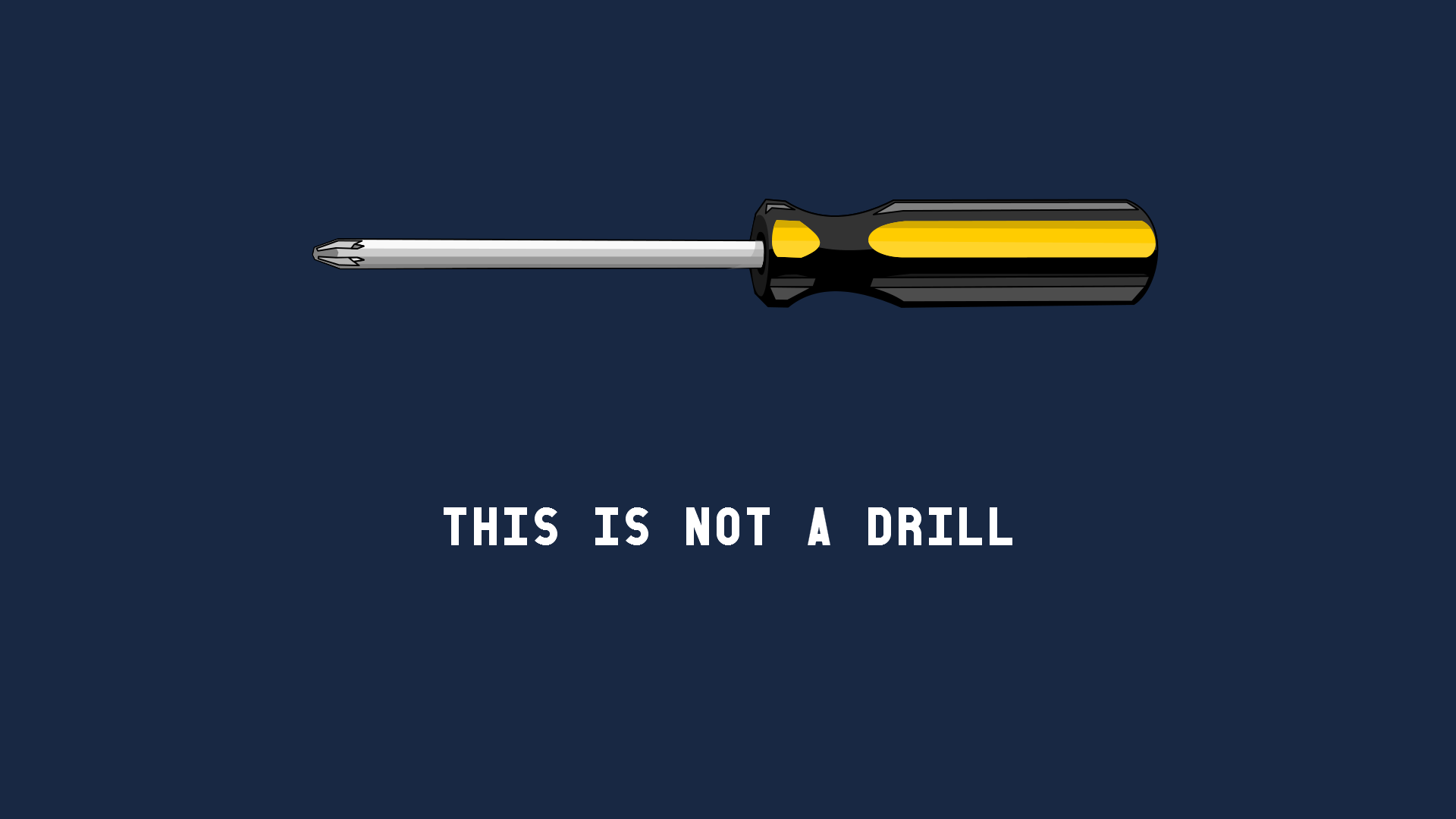 This Is Not A Drill Oc Wallpaper
