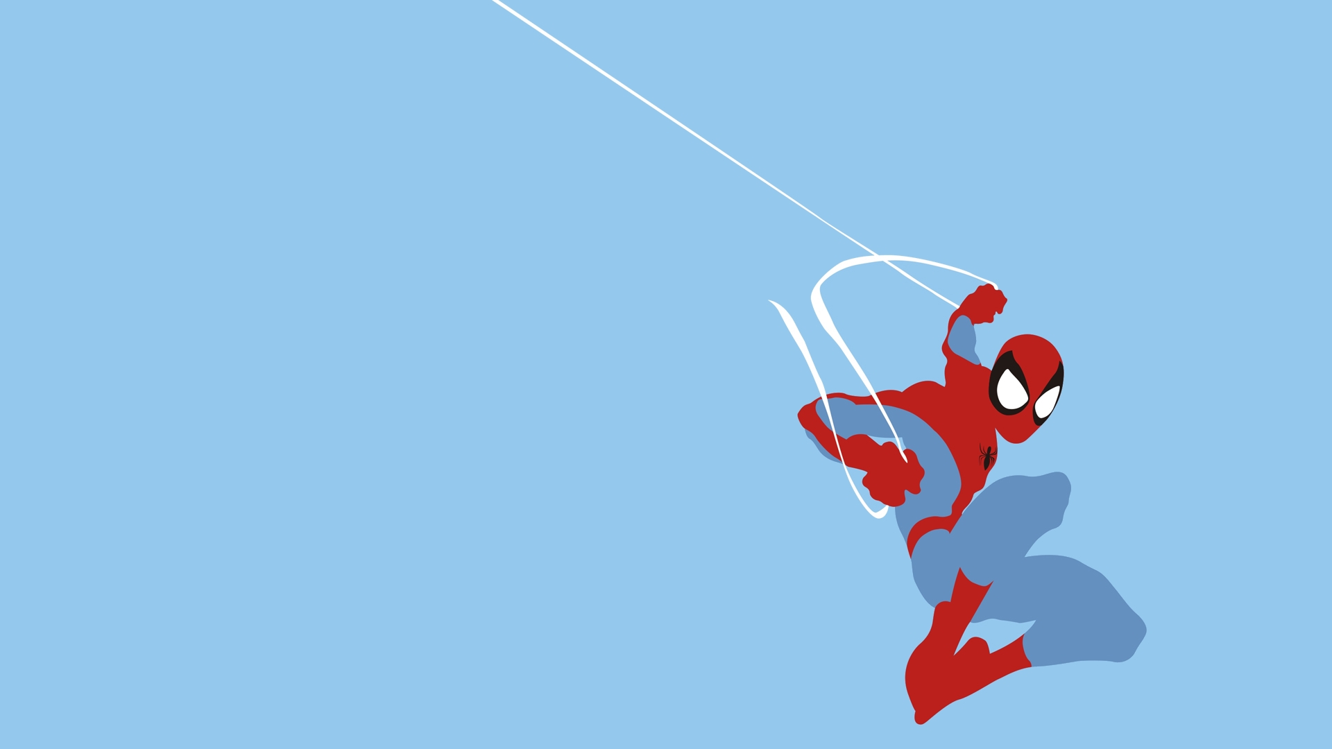 Minimalist Spiderman 4K Wallpaper For PC