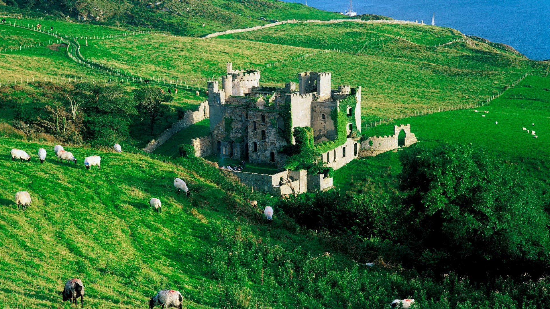 Clifden Castle Ireland Wallpaper HD