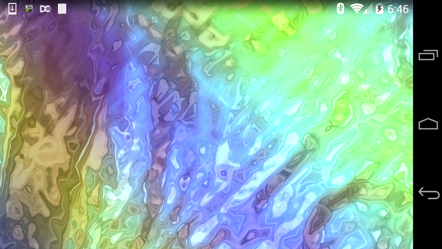 Color Flow 3d Live Wallpaper Screenshot