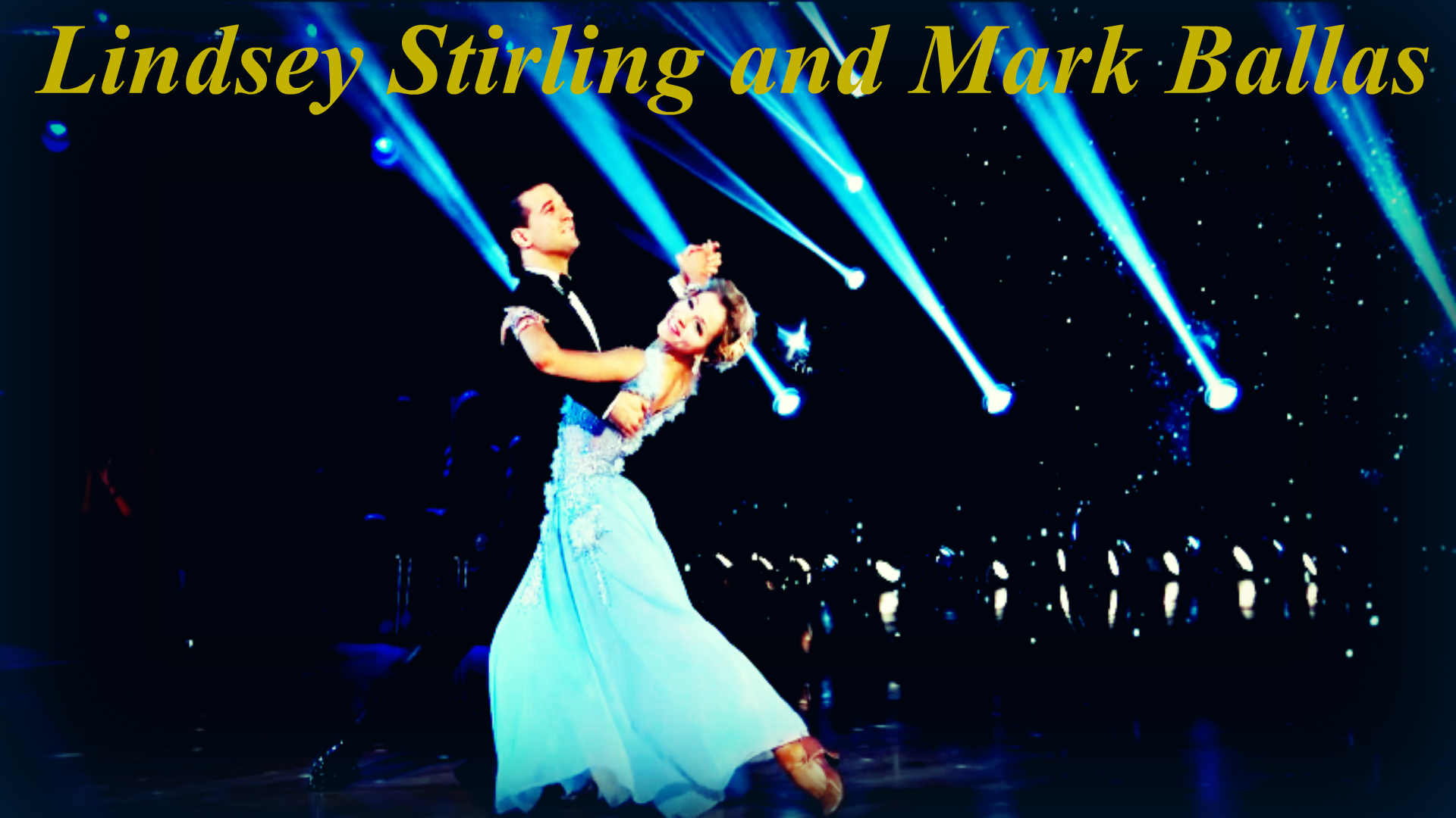 Lindsey Stirling And Mark Ballas Wallpaper