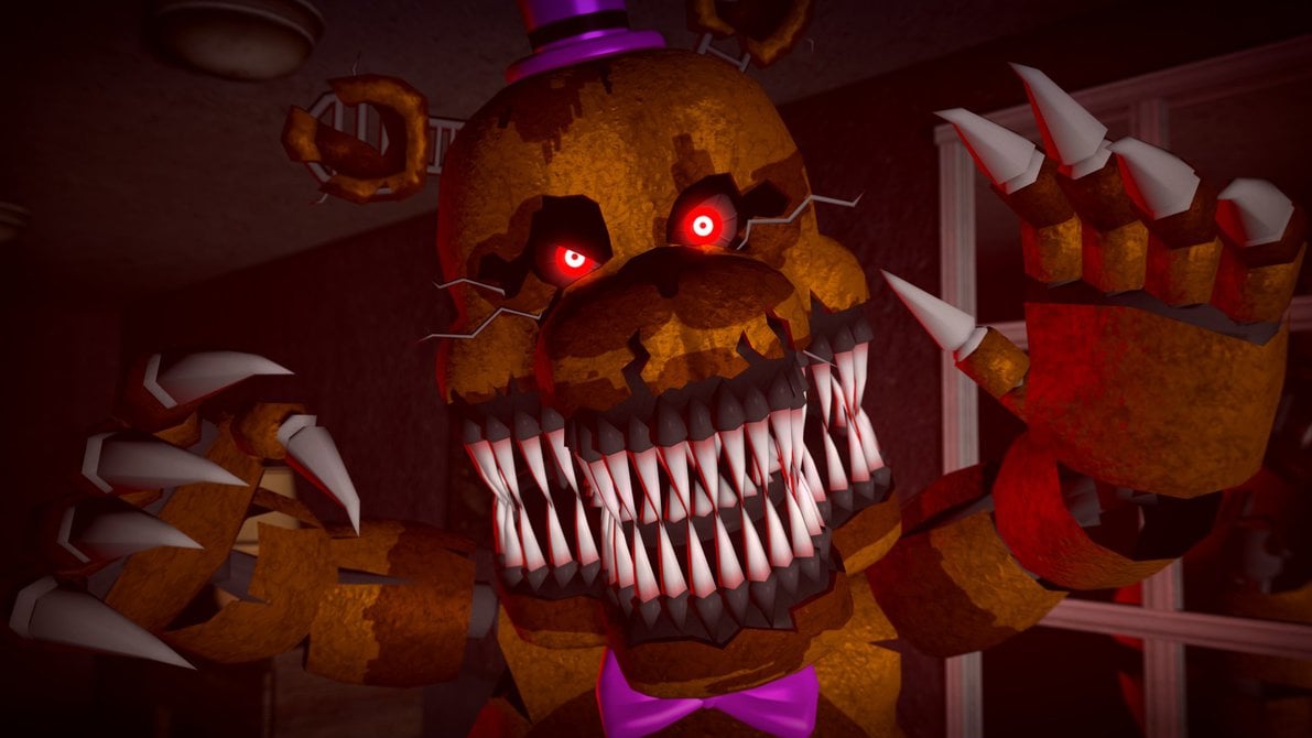 HD nightmare fredbear wallpapers