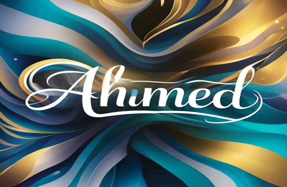 Ahmed Name Wallpaper