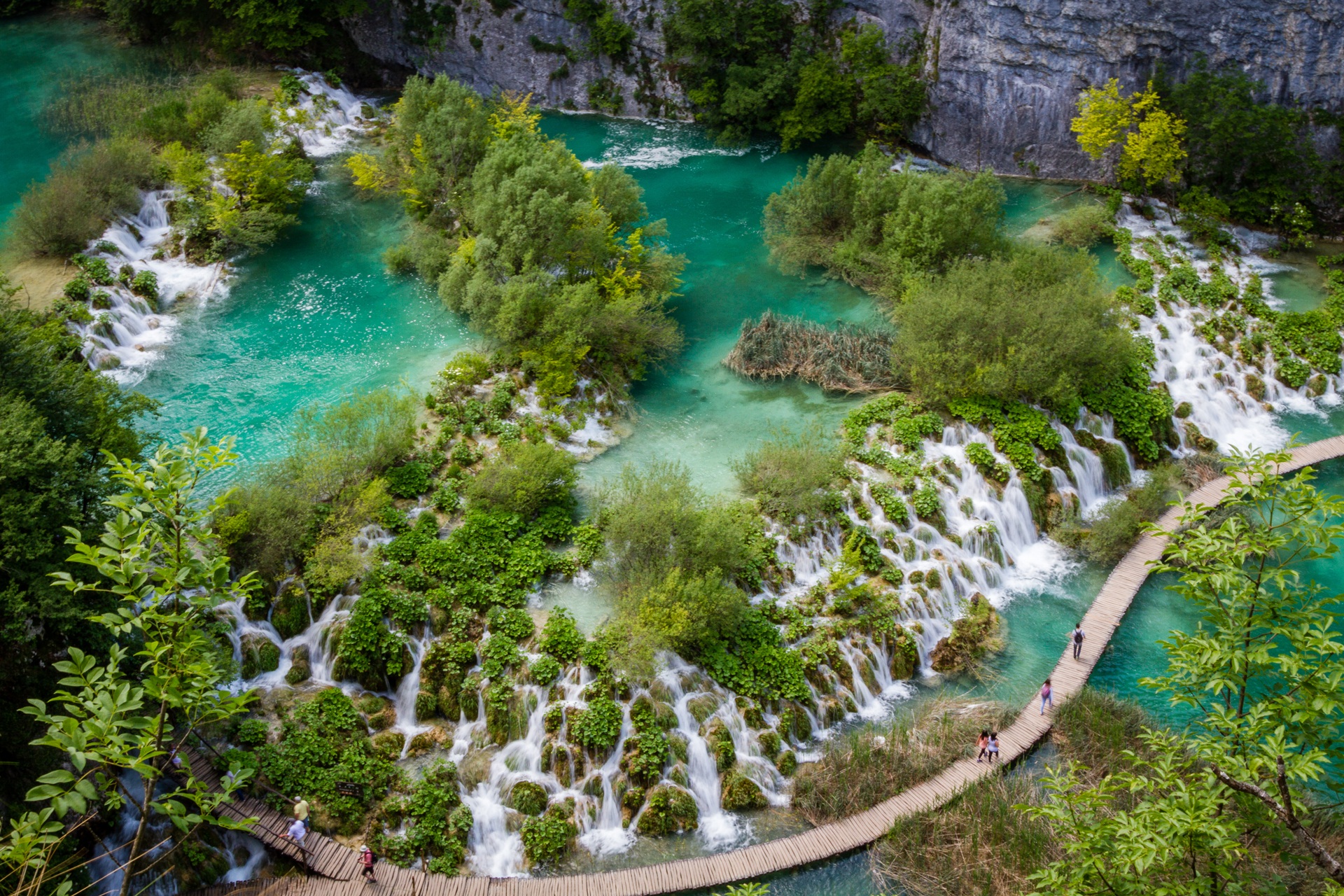 Plitvice Lakes National Park Croatia Background