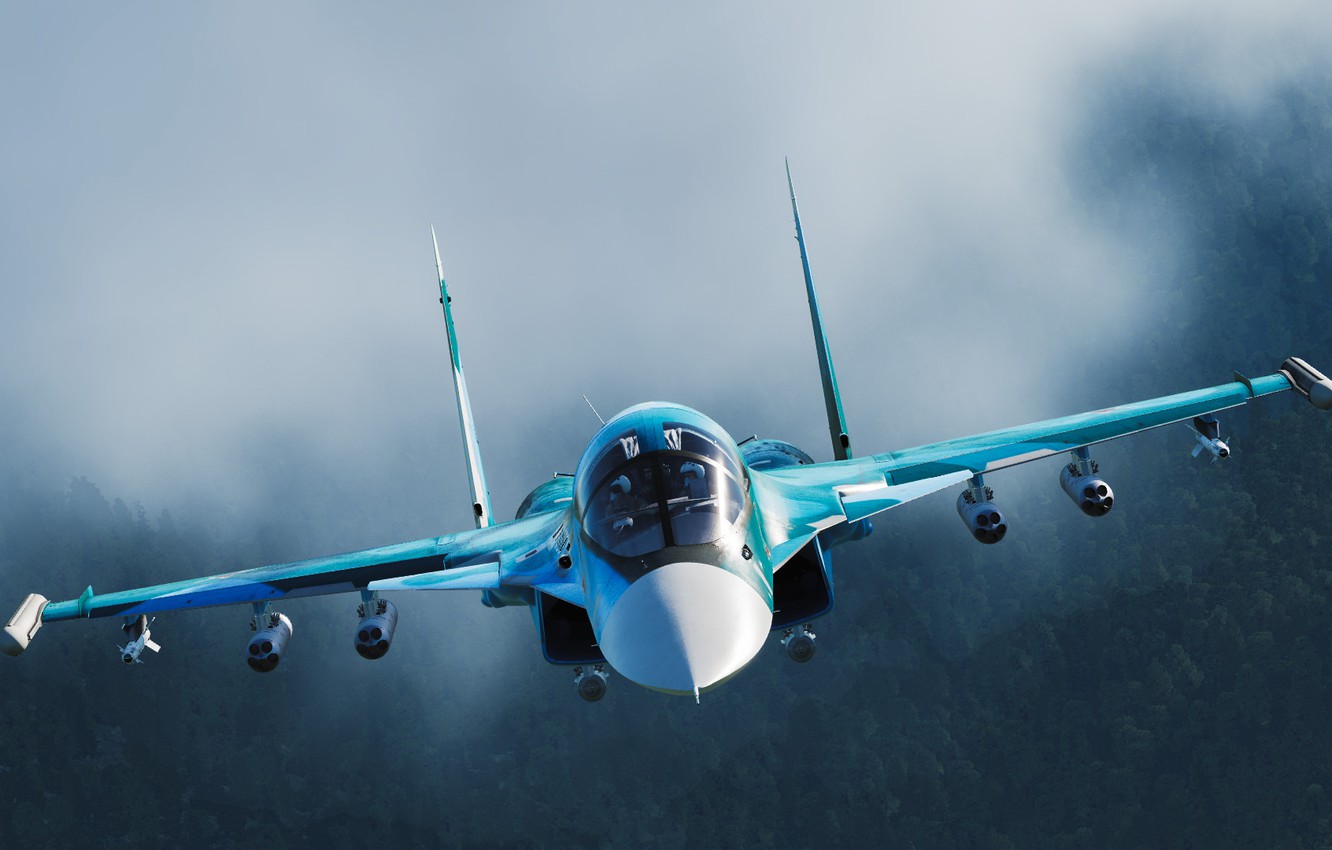 Wallpaper Russia Su Sukhoi Bomber Image For Desktop