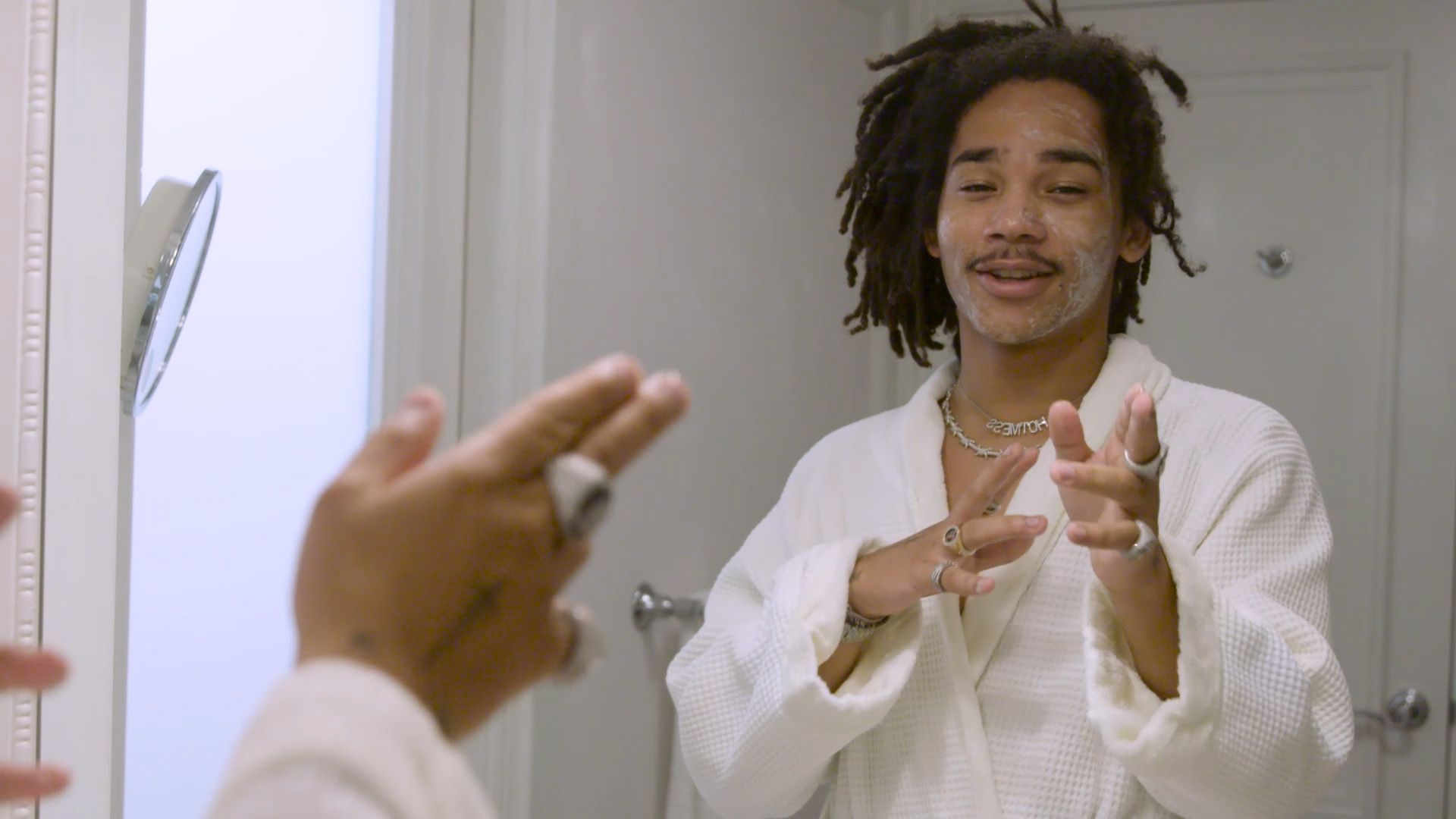 Luka Sabbat S Nighttime Skincare Routine Go To Bed With Me