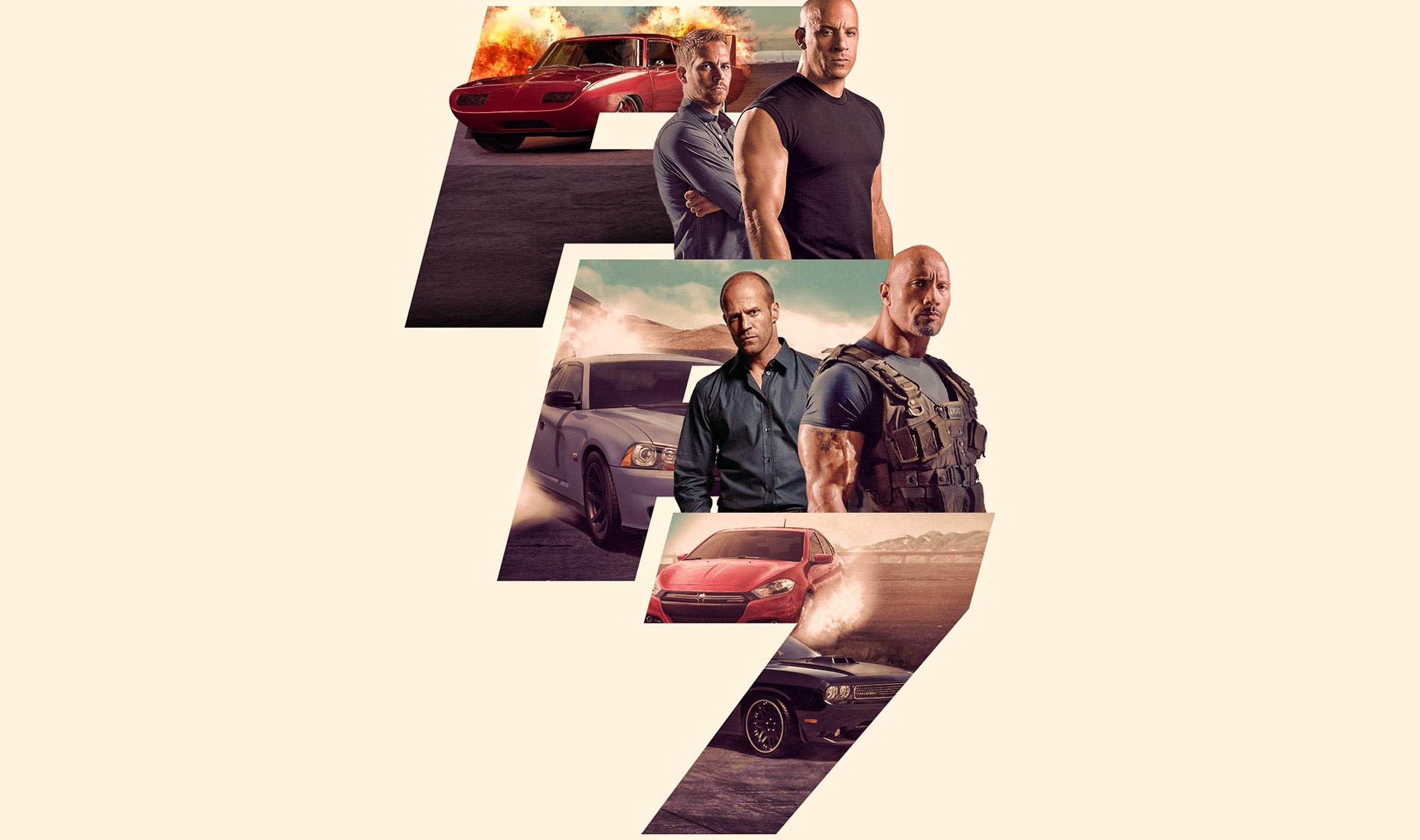 Hollywood Movies Fast Furious Official Poster HD Wallpaper