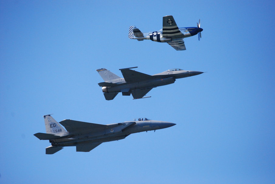 Airshow Burke Lakefront Luchthaven Wallpaper