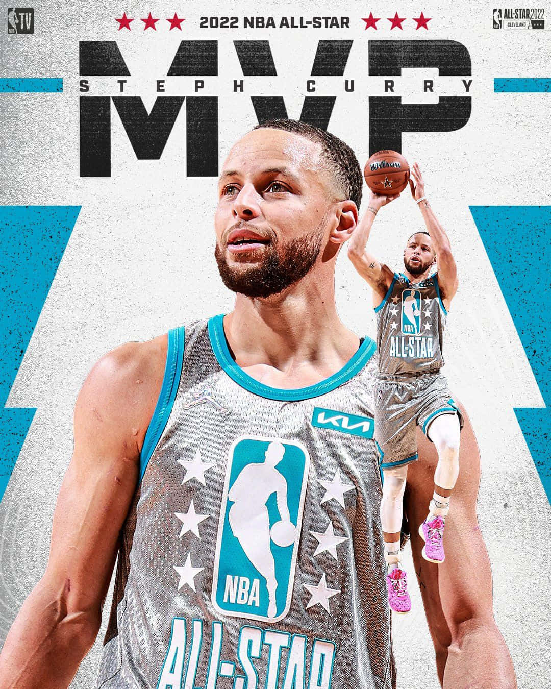 Stephen Curry Showing Off His Championship Swagger Wallpaper