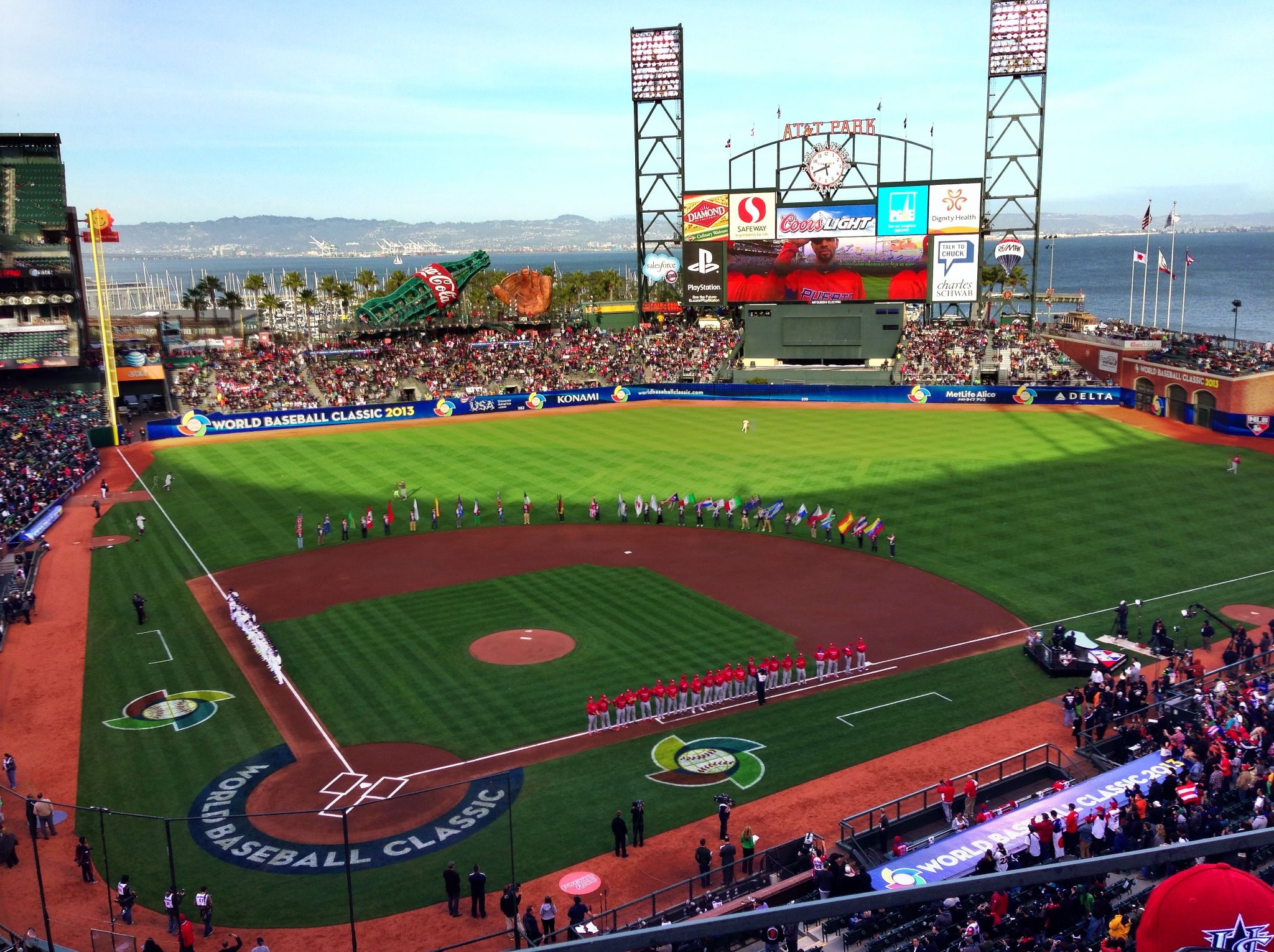 At T Park San Francisco Giants Ca March