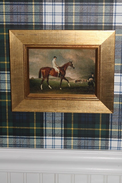Equestrian Plaid Printed Wallpaper Peel and Stick Wall Decoration  Wallpaper  eBay