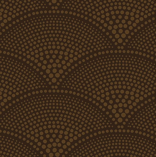  pattern enlarged from the original design Gold print on dark brown 534x538