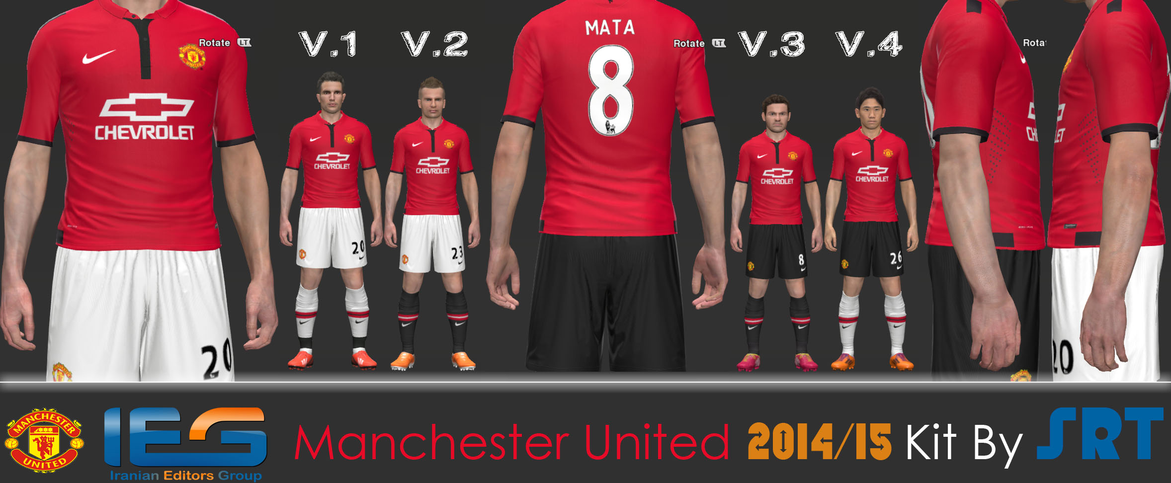 Pes Manchester United Kits Pre