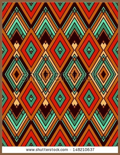 in hipster style Mexican indian pattern for web print wallpaper