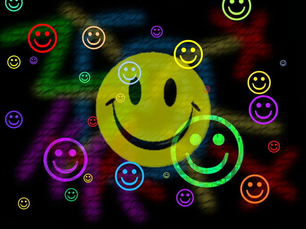 Emoticons Smileys Wallpaper