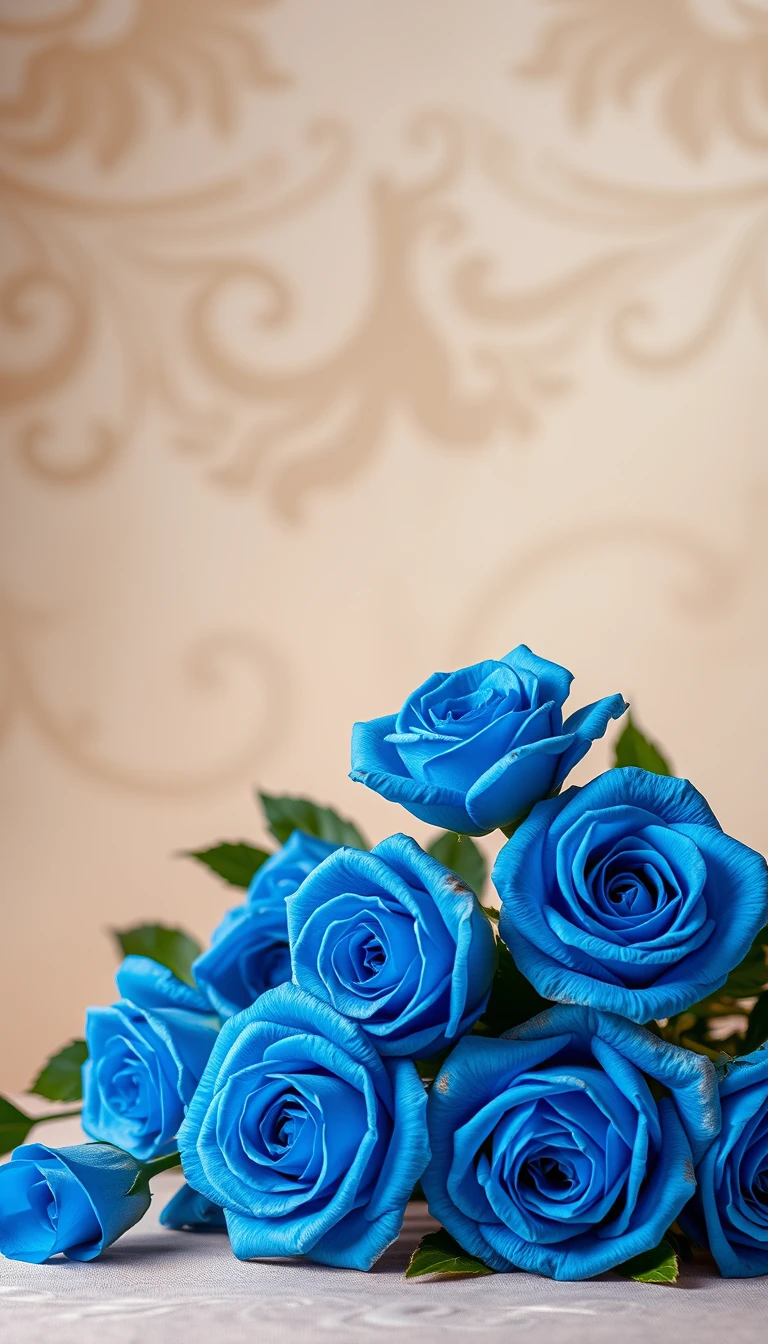 Blue Rose Wallpaper Hd