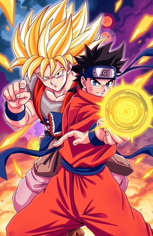 Goku And Naruto Wallpaper