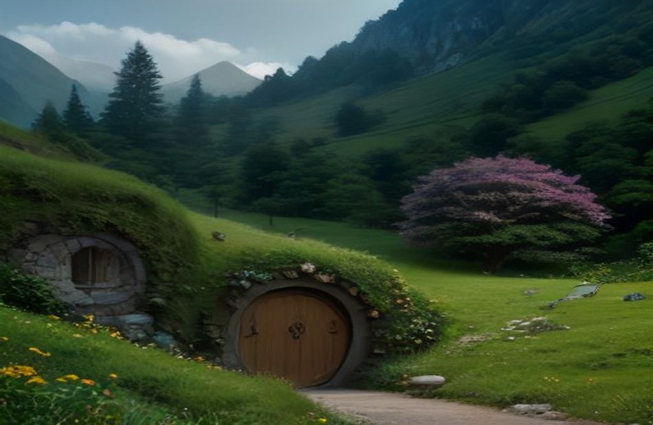 The Hobbit Shire Wallpaper