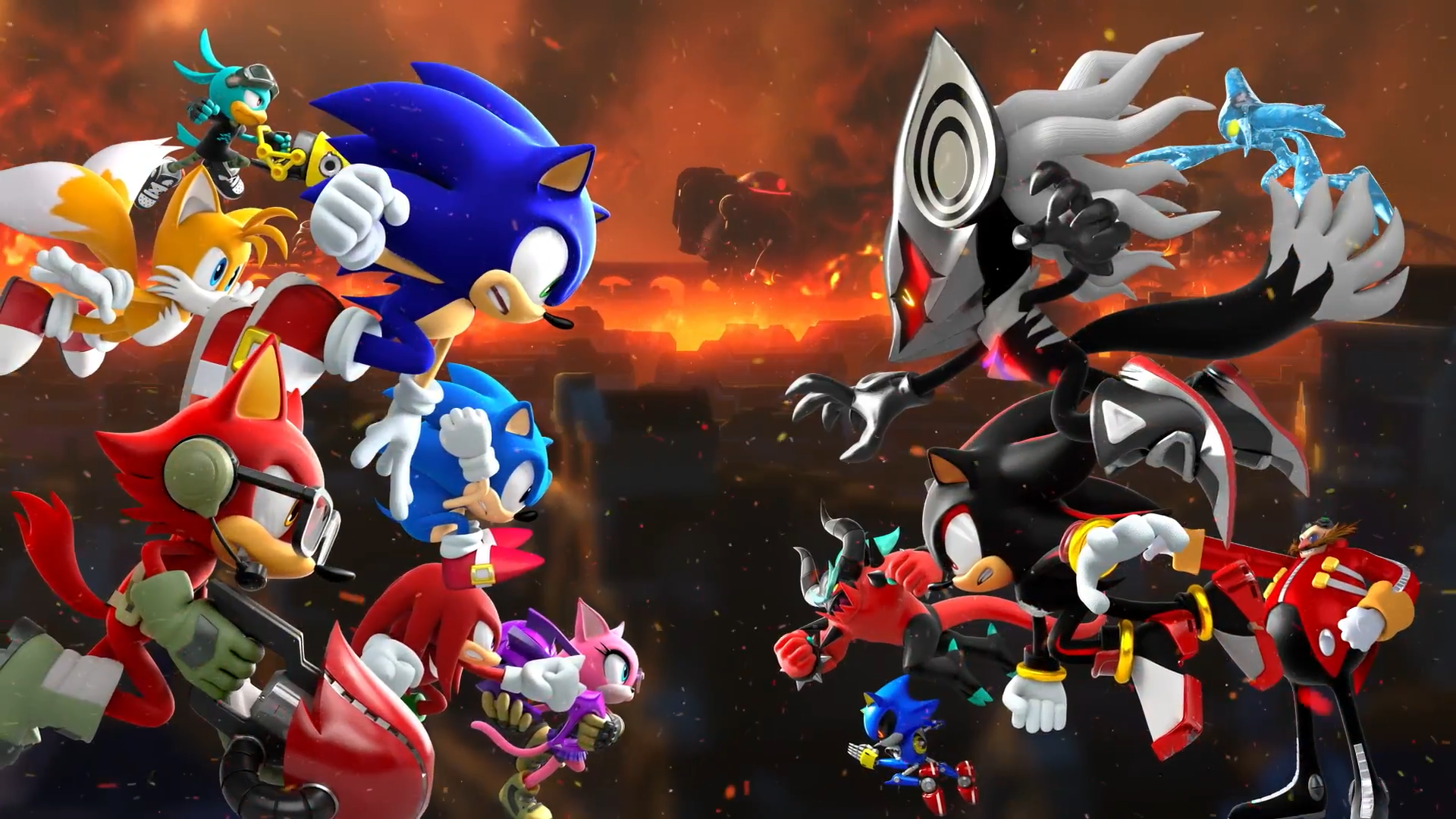 Sonic Forces Pubblicati Minuti Di Video Gameplay Del