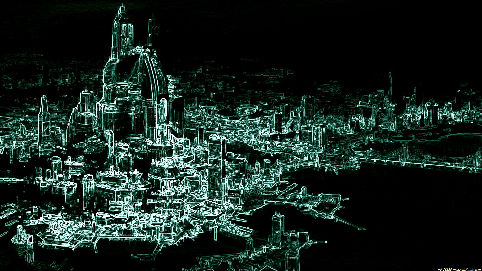 Sci Fi City Puter Wallpaper Desktop Background
