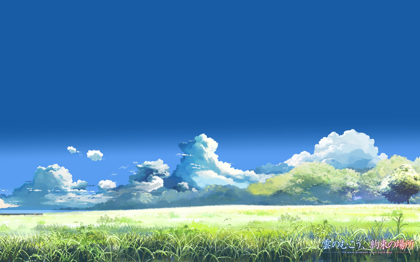 Makoto Shinkai The Place Promised In Our Early Days Clouds Fictional