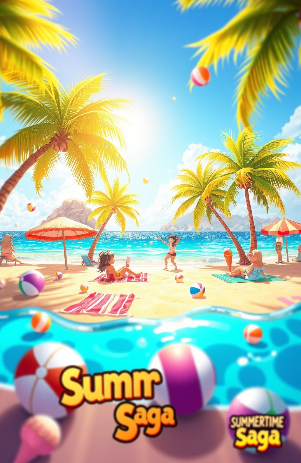 Summertime Saga Wallpaper