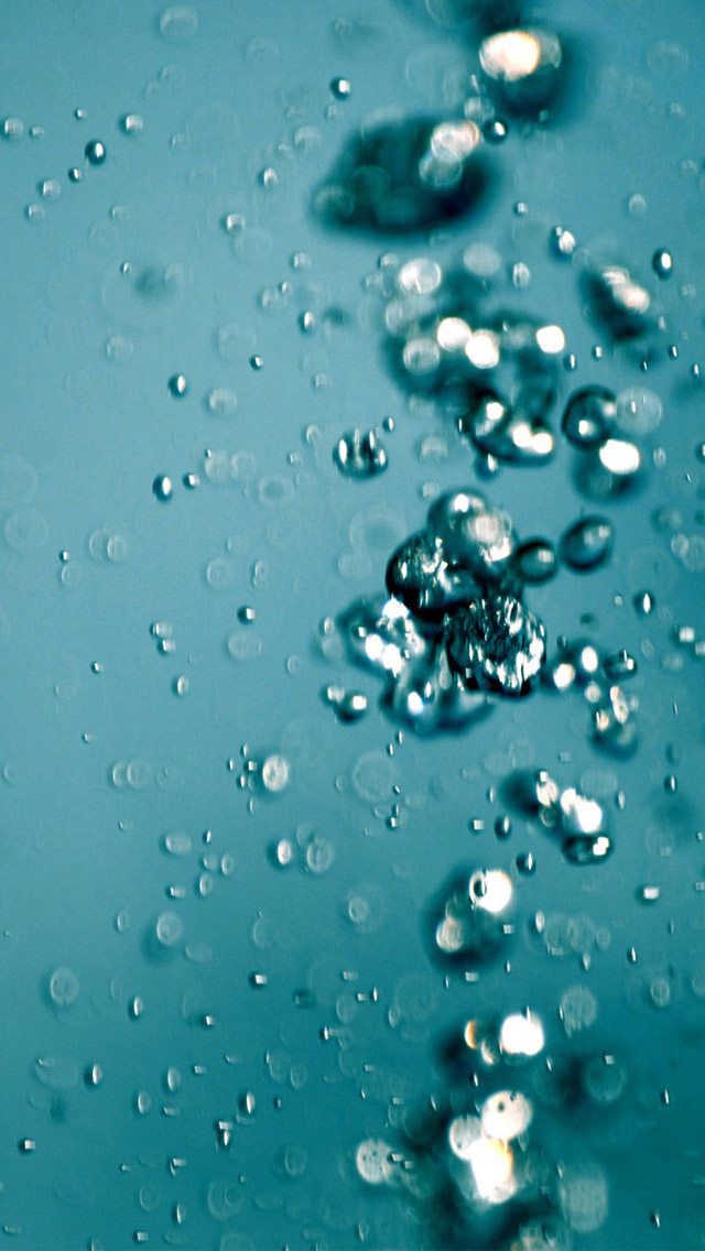 Bubbles Artistic iPhone 5s Wallpaper