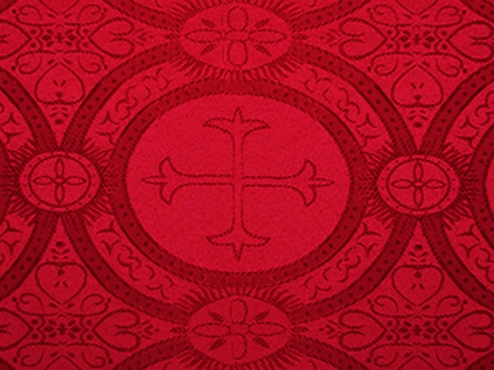 Image Red Brocade Fabric Pc Android iPhone And iPad Wallpaper