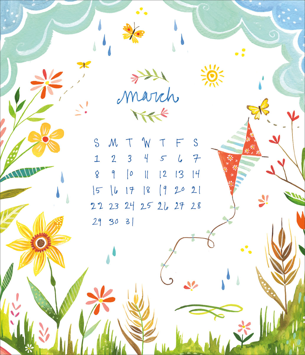 March Calendar Background For Desktop
