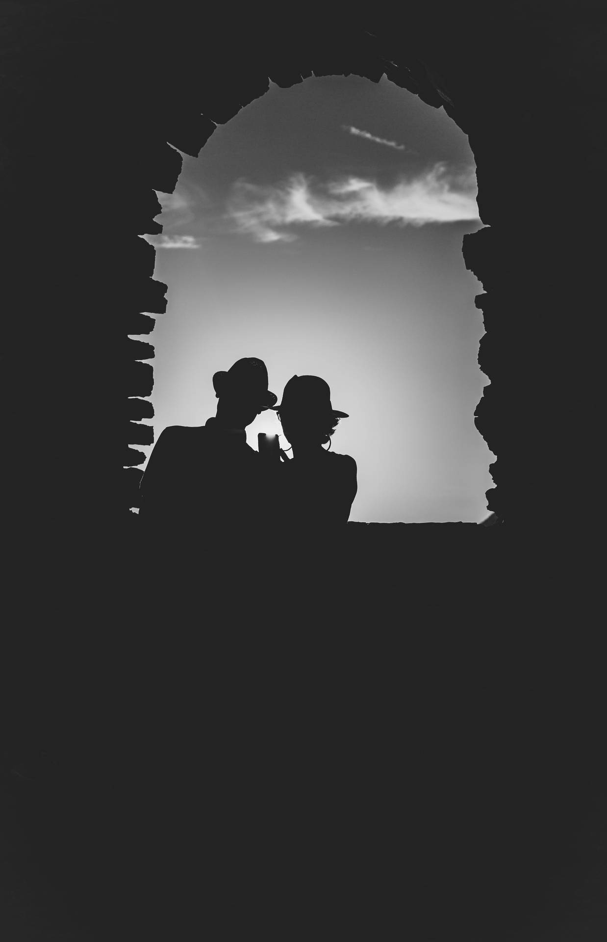 Boy Shadow Wallpaper