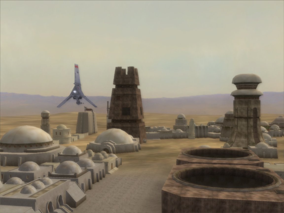 Sereja S Tatooine Mos Eisley Spaceport Addon Star Wars