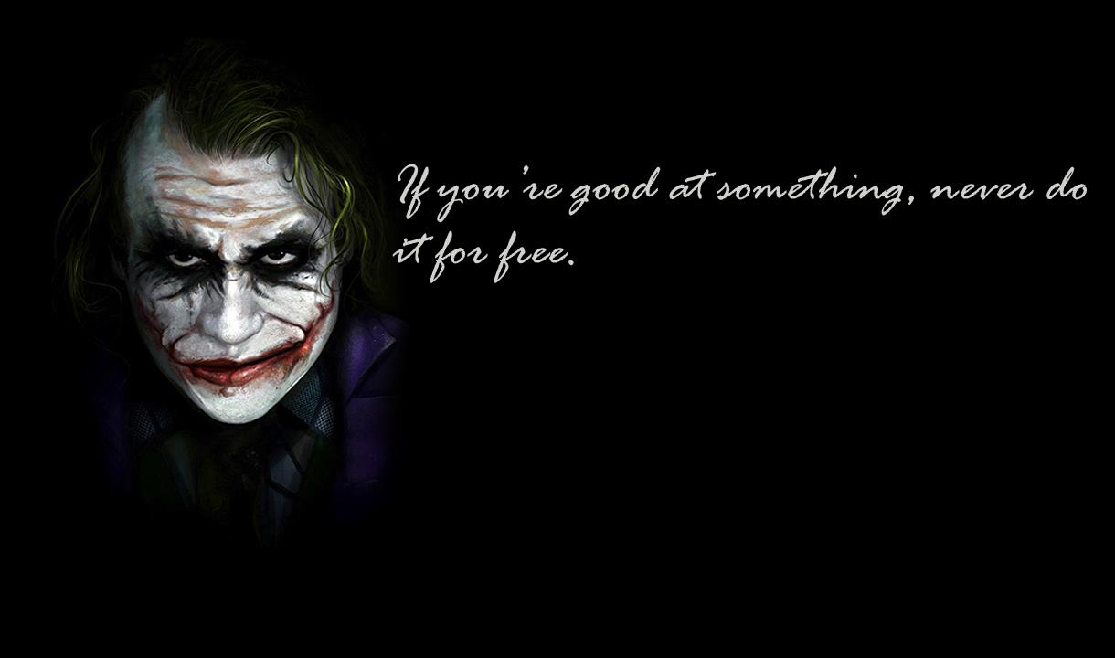 Famous Joker Quotes Batman