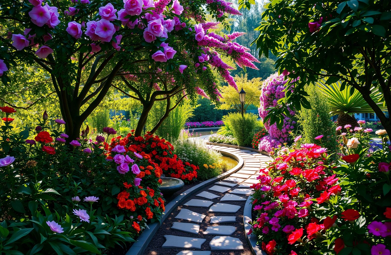HD Garden Wallpaper