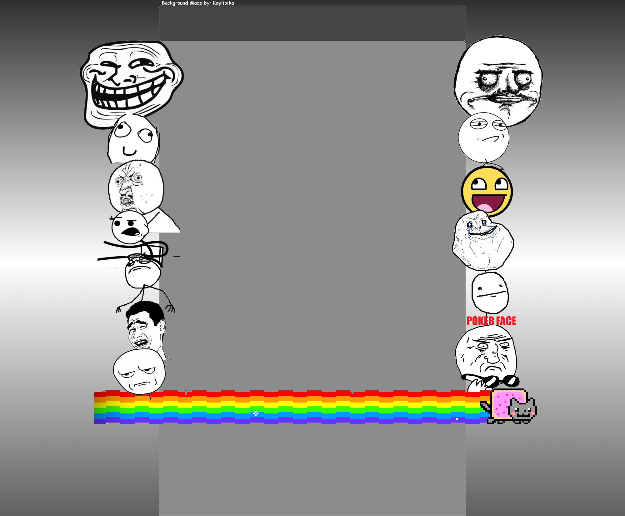 Troll Face Background By Pikachupokemon123