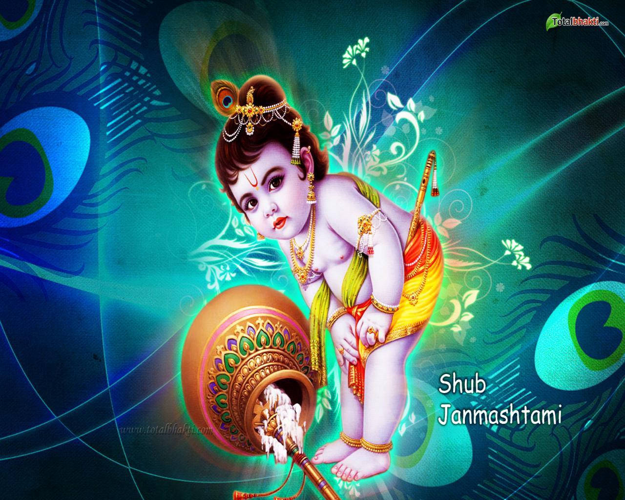 Little Krishna HD Wallpaper